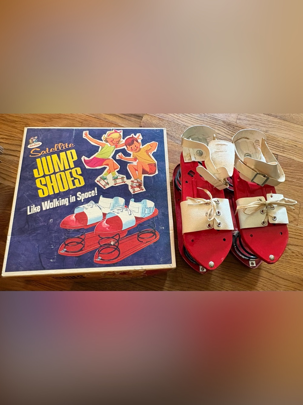 Rapco 1950s Satellite Jumping Shoes Model 660 w/Box RARE